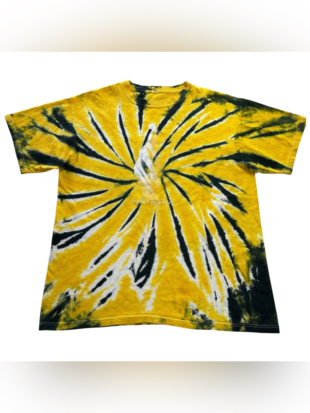 VTG 2006 Wake Forest Demon Deacons Basketball Tie-Dye Speed Demons T-Shirt sz L